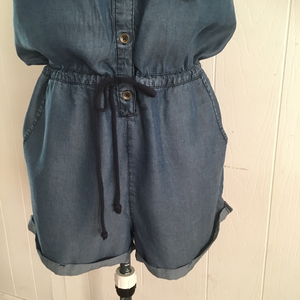F21 100% Lyocell sleeveless romper size S - Picture 4 of 14